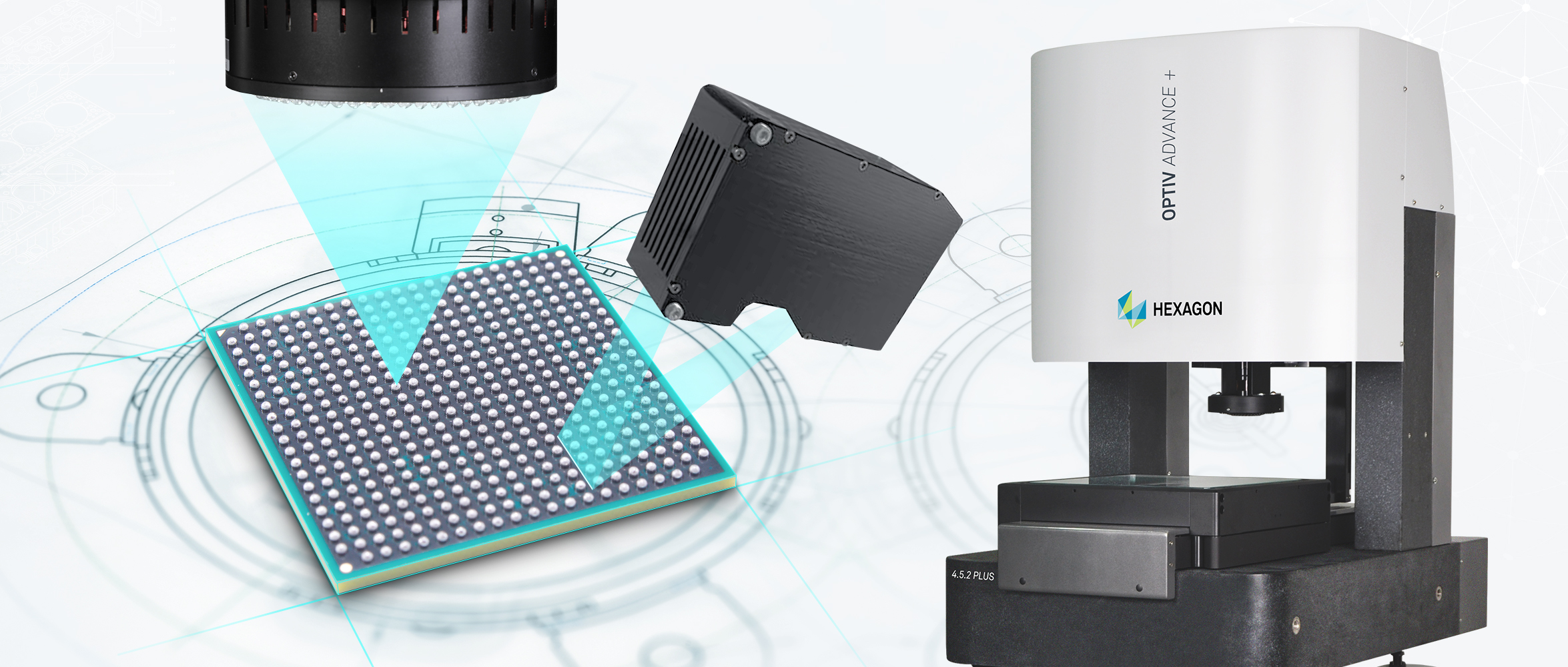 半導(dǎo)體行業(yè)案例 | 多傳感器技術(shù)集成，實現(xiàn)BGA錫球多特征快速測量